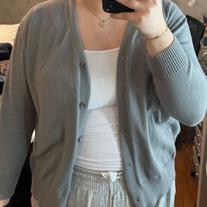 Grey Cardigan